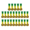 thumbnail image 1 of 25 medallas de con cinta para el cuello, medallas de premio de reconocimiento de Metal, de juego para estudiantes, recuerdos de fiesta Color dorado, 1 of 8