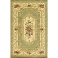 thumbnail image 1 of Unique Loom Versailles Medallion Motif Rug 5' x 8' Rectangle Green/Ivory, 1 of 1