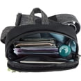 thumbnail image 5 of Travelon Greenlander Anti-Theft Compact Sling, Jet Black, 5" W x 7.25" H x 1.75" D, 5 of 11