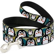 buckle-down pet leash - penguin cartoon - 4 feet long - 1 2" wide
