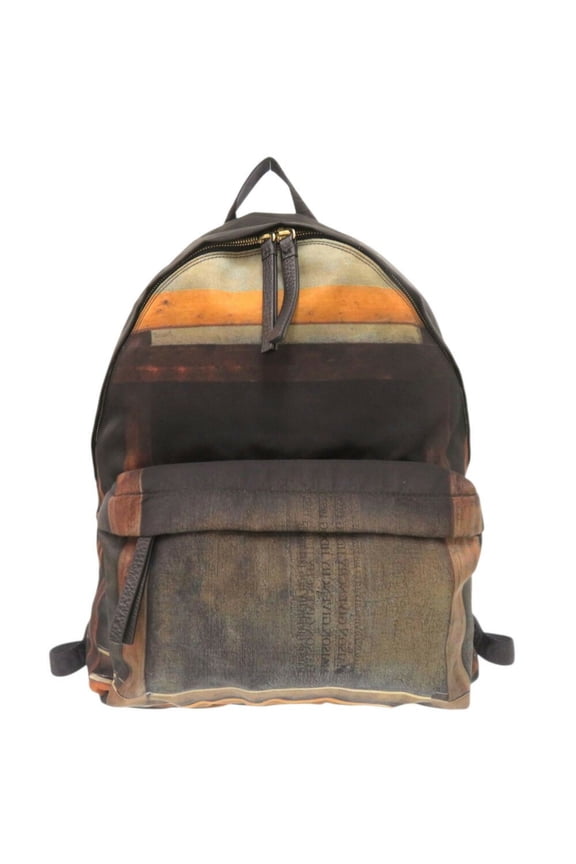 Pre-Owned Givenchy nylon and leather black backpack/daypack 0626GIVENCHY (Good)