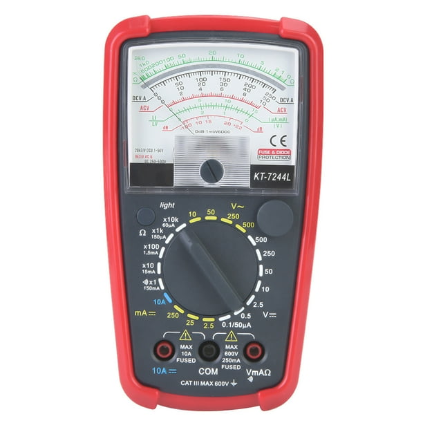 Analog Multimeter High Current Multimeter Handheld Multimeter DC
