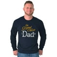 thumbnail image 3 of Fathers Day The Original Classic Dad Men's Big & Tall Long Sleeve Graphic Tee Brisco Brands 2X, 3 of 5