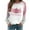 Pink E, variant on IROINNID Christmas Sweatshirts for Women Crewneck Long Sleeve Shirt Printed Loose Fit Blouse Holiday Casual Tops Pullover,Pink