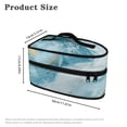 thumbnail image 6 of HELLHERO Protective Travel Steamer Storage Bag Dustproof Travel Carrying Case Marble, Bag Only, 6 of 6