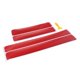 thumbnail image 5 of 4 pegatinas de fibra para umbral de puerta antiarañazos + herramienta de cuchilla raspadora rojo, 5 of 8