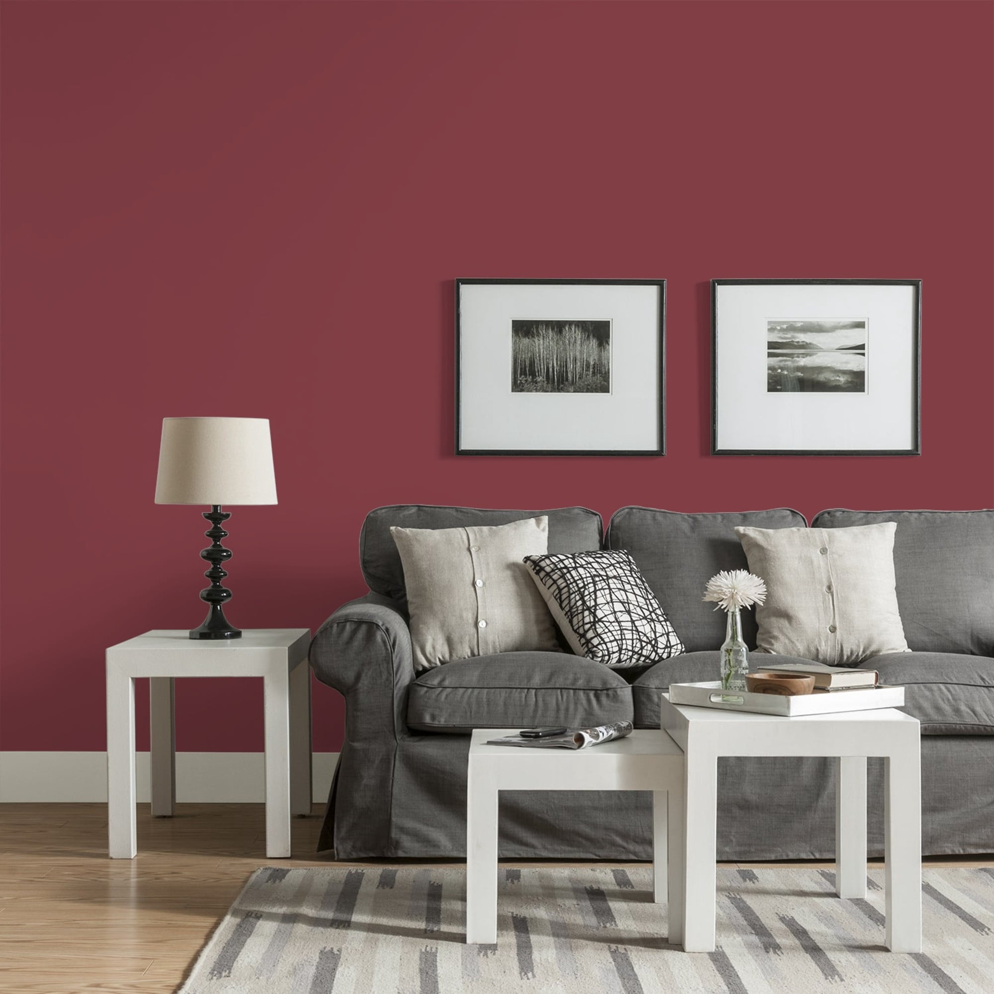 Glidden Spred Ruby Lips Eggshell Interior Paint and Primer, 1 Gallon