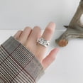 925 Sterling Silver Ring, Simple Adjustable Ring, Handmade Ring, Women ...