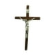 thumbnail image 1 of Crucifijo de pared Cruz Jesús Escultura Estatuilla religiosa sagrada Crucifijo Jesús Cruz de madera Decoración de pared para sala de estar, 1 of 9