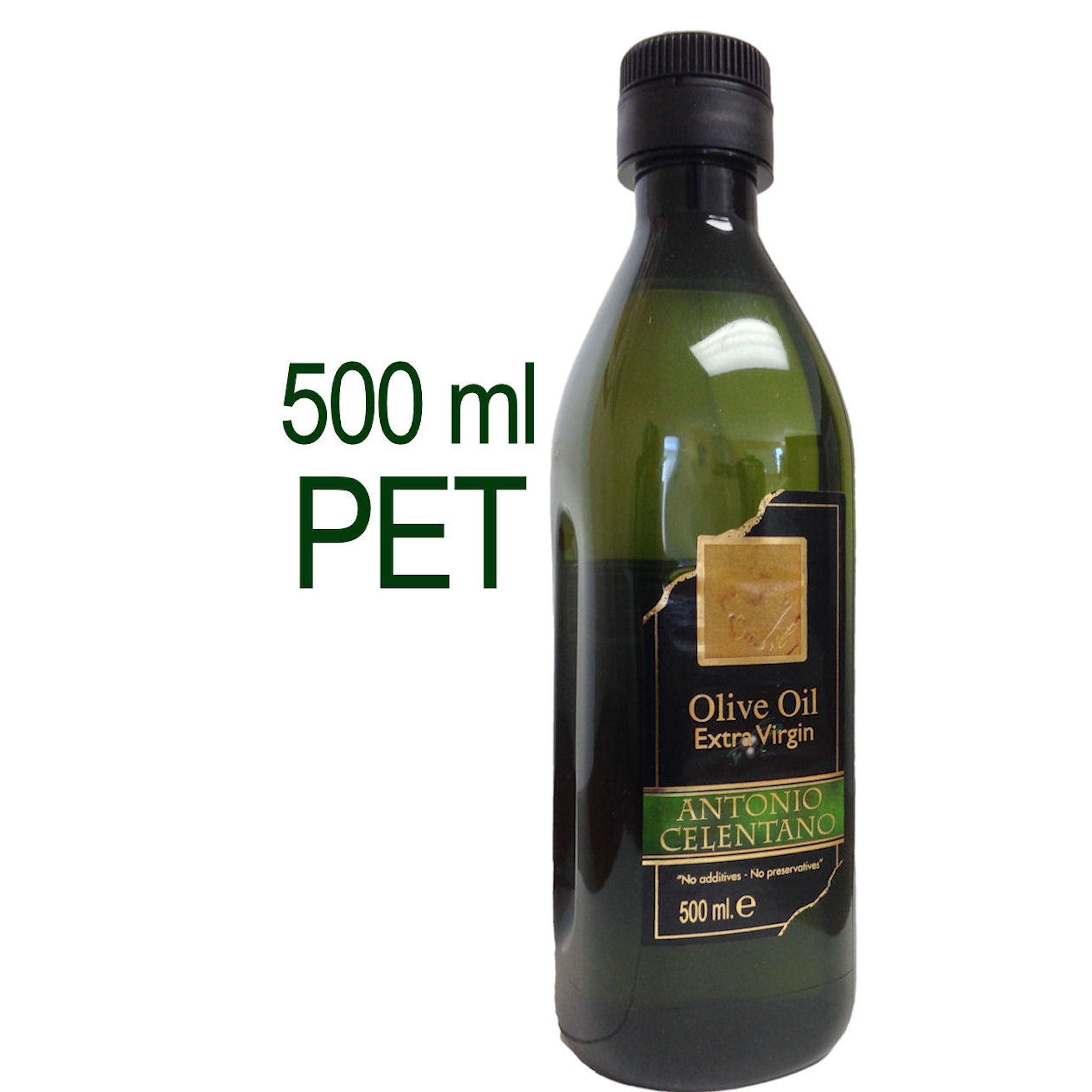 Antonio Celentano Extra Virgin Olive Oil 500 ml PET Bottle 2 Pack