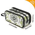 thumbnail image 4 of FORMRS Pencil Case with 3 Compartments Zipper Pouch, Elementary School Level and up, Retro Flower, 4 of 8