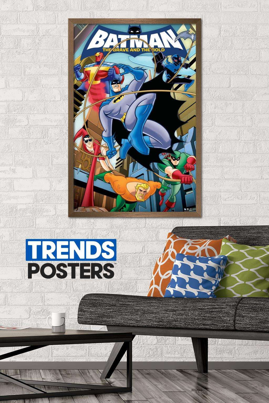 DC Comics - Batman - The Brave and The Bold Wall Poster, 22.375" x 34", Framed