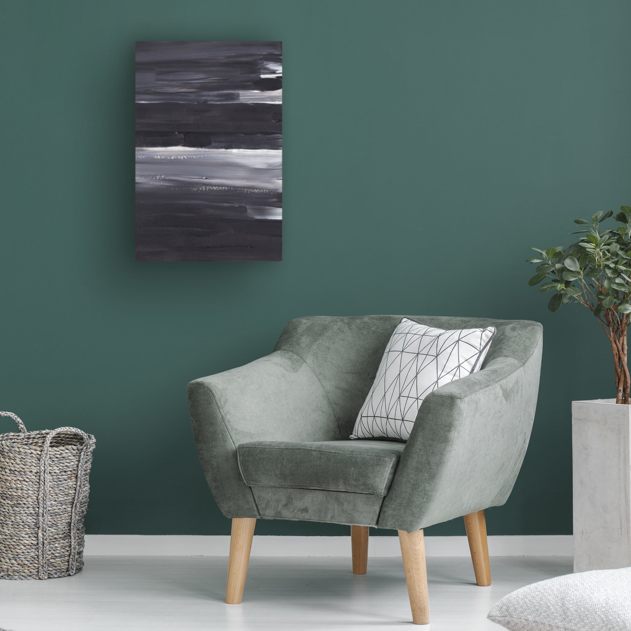 Trademark Fine Art uplusmestudio Shades Of Blue Canvas Wall Art
