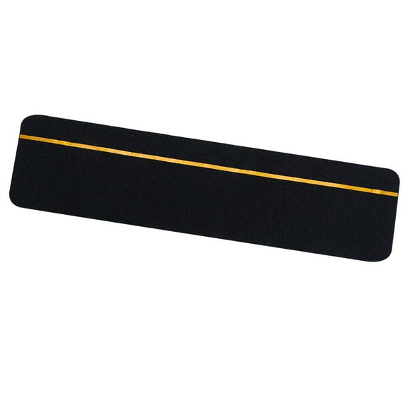 OULII Anti Skid Tape Stair Riser Sticker Black PVC Frosted Surface for General Users 1Pack
