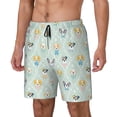 thumbnail image 1 of Fotbe Different Breeds of Dogs Traje de Baño para Hombre – Shorts de Natación de Secado Rápido con Forro y Bolsillos-3X-Large, 1 of 6