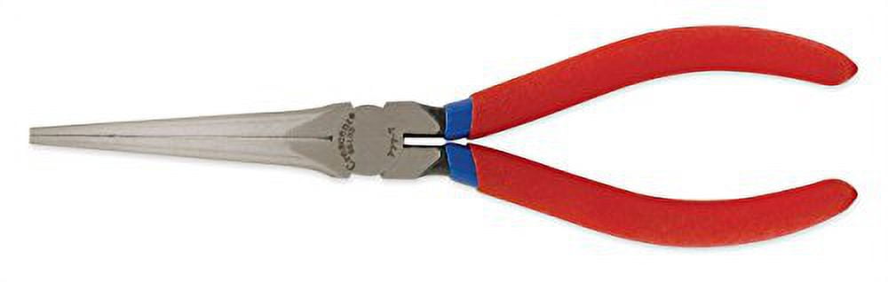 Crescent 6-1/2 in. Alloy Steel Long Nose Pliers Red 1 pk