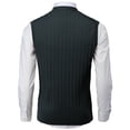 thumbnail image 4 of H2H Mens Casual Slim Fit Knit Sweater Vest V-Neck Button-Down Vest Twisted Patterned (CMOV056), 4 of 6