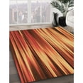 thumbnail image 3 of Ahgly Company Tapis d'Intérieur Lavables en Machine, Rectangulaires, Zone Rouge, 2' x 5', 3 of 7