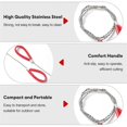 thumbnail image 4 of 6Pcs Stainless Steel Cable Saw, PVC Pipe Cutting Tool, 4 of 5