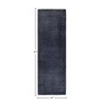 thumbnail image 2 of Hand-Knotted Wool Overdyed Contemporary Gray Area Rug 2' 7" x 8' 1", 2 of 9