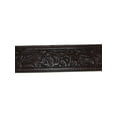 thumbnail image 3 of CTM Embossed Leather Money Belt with Removable Buckle, 3 of 5
