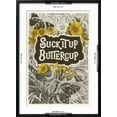 thumbnail image 5 of Art.com Suck It Up Buttercup Art Print, Black Frame Wall Art, 21" x 29", 5 of 5