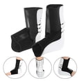 thumbnail image 4 of Sonducket Corrector de postura de banda para tobillos, poliéster, mano de obra fina de larga duración, férula ajustable, tiras fijas, correa de Ropa Deportiva, Zapatos P/M（Izquierda） Sonducket OD031796-01, 4 of 6