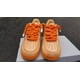 thumbnail image 4 of Custom Air Force 1 | Orange Dip Dye Rope Lace | Size 9 Men, 4 of 4