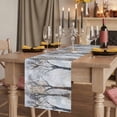 thumbnail image 2 of Boho Grey Tree Table Runner, Vintage Watercolor Trunk Branch Washable Cotton Linen Table Runners 72 Inches Long, Dresser Scarf Runner for Dining/Coffee/Kitchen/TV Stands/Cabinets 13''x72'', 2 of 9