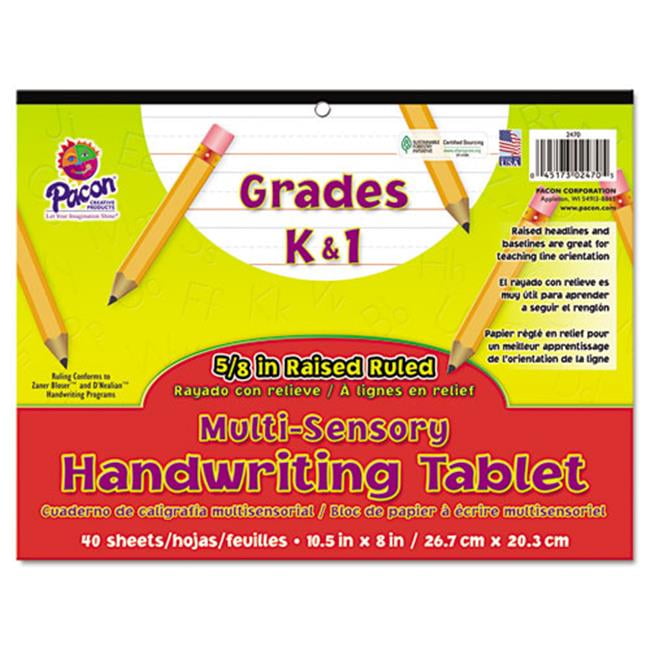 iScholar Multi-Method Primary Tablet.5 Inch Ruling 11 x 8.5 Inches 40 Sheets 11803 