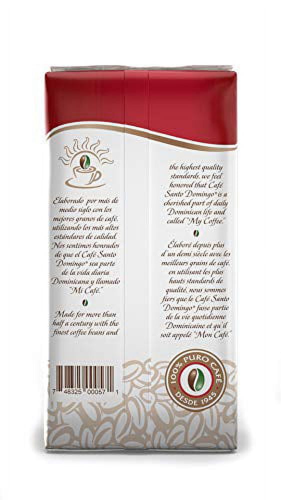 Santo Domingo Coffee, 8 oz Bag, Ground Coffee - Product from the Dominican Republic (2)