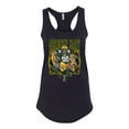 thumbnail image 2 of Wild Bobby, Green Bay Fan | GB Fantasy Football ,Sports, Ladies Racerback Tank Top, Black, Small, 2 of 4