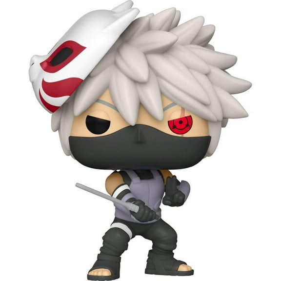 Naruto: Shippuden Kakashi ANBU Pop Figure AAA Excl, Not Mint