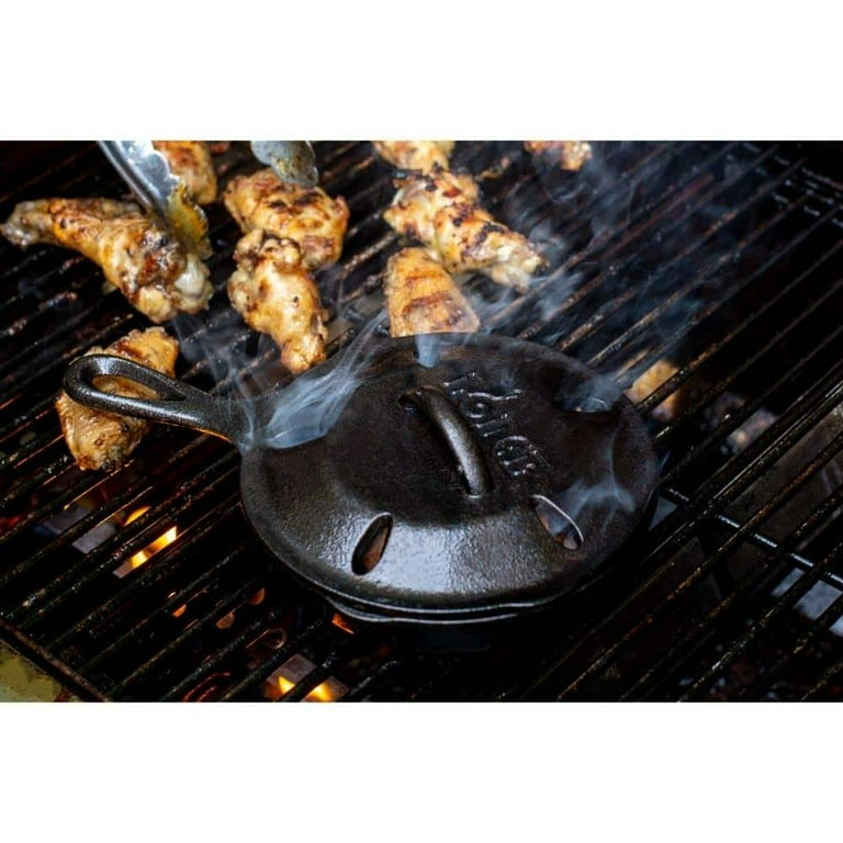 Lodge Cast Iron Grill Pan, 6.5 Inch