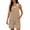 A Khaki, variant on Jumpsuits for Women Casual Summer Rompers Sleeveless Loose Spaghetti Strap Shorts Overalls Jumpers with Pockets Khaki L