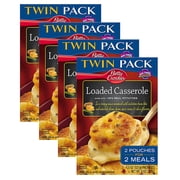 (4 pack) (4 Pack) Betty Crocker Loaded Casserole Potatoes, 9 oz Box
