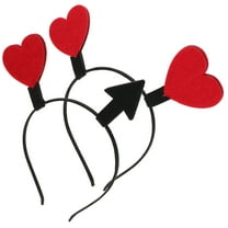 ELAYARD 2-Pack Heart Boppers Cupid Headbands for Women, Perfect for Enhancing Festive Costume Atmosphere