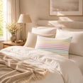 thumbnail image 4 of Decorative Soft Polyester Pillow Cover for Sofa Bed and Living Room - 27.56x19.69 inches, 4 of 5
