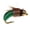 Dark green, variant on Realistic Copper Head Stonefly Nymph Fly Fishing Lure, Realistic Biomimetic Insect Imitation for Trout, Bass, and Panfish, Wet Fly Fishing Lure for Streams, Rivers, Lakes