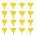 thumbnail image 1 of Miangastore 16pcs Laboratory Plastic Funnel Scientific 60mm Plastic Funnel Wide-mouth Funnel, 1 of 8