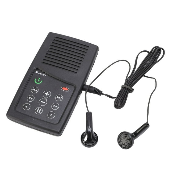 Solar Powered Bible Reader, 8GB Encrypted Storage with Memory Function, Portable Rechargeable Audio Player for Spiritual