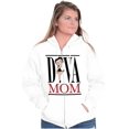 thumbnail image 3 of Betty Boop Diva Mom Best Mothers Day Women Plus Size Zipper Hoodie Brisco Brands 4X, 3 of 5