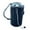 Black, variant on Almencla Chalk Bag Storage Pouch Drawstring Closure Portable Chalk Carrier Bag with Zipper Pocket for Weightlifting Gymnastics Bowling Black