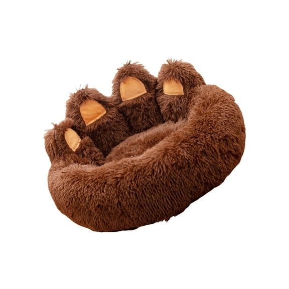 Human and Dog Bed Oversized Thicken Nest for Small Puppy Kittens Long Haired Pet Bed Furry Cover for Household