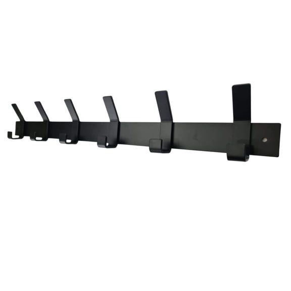 Lifespace 30in Rustic Industrial Bespoke Utility Hook - 6 hooks