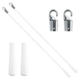 thumbnail image 6 of BIBABLYKE Upgrades Fiberglass Vertical Blind Tilt Wand Adjustable Tilt Rod with Hook & Grip for Window Blinds Replacement Parts, 6 of 8