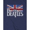 thumbnail image 3 of The Beatles  Adult Flag Logo T-Shirt, 3 of 3