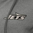 thumbnail image 2 of Women's Antigua  Heather Black New York Jets Seeker Full-Zip Hoodie Jacket, 2 of 2