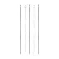 thumbnail image 2 of 3 Inch (Pack of 5) Extra-Long Thick Hand Sewing Needles with Large Eye Holes, Sharp Tips, Fine Gauge for Heavy-Duty Fabric, Quilting, Mending, Handcrafts for Home & DIY Enthusiasts, 2 of 5