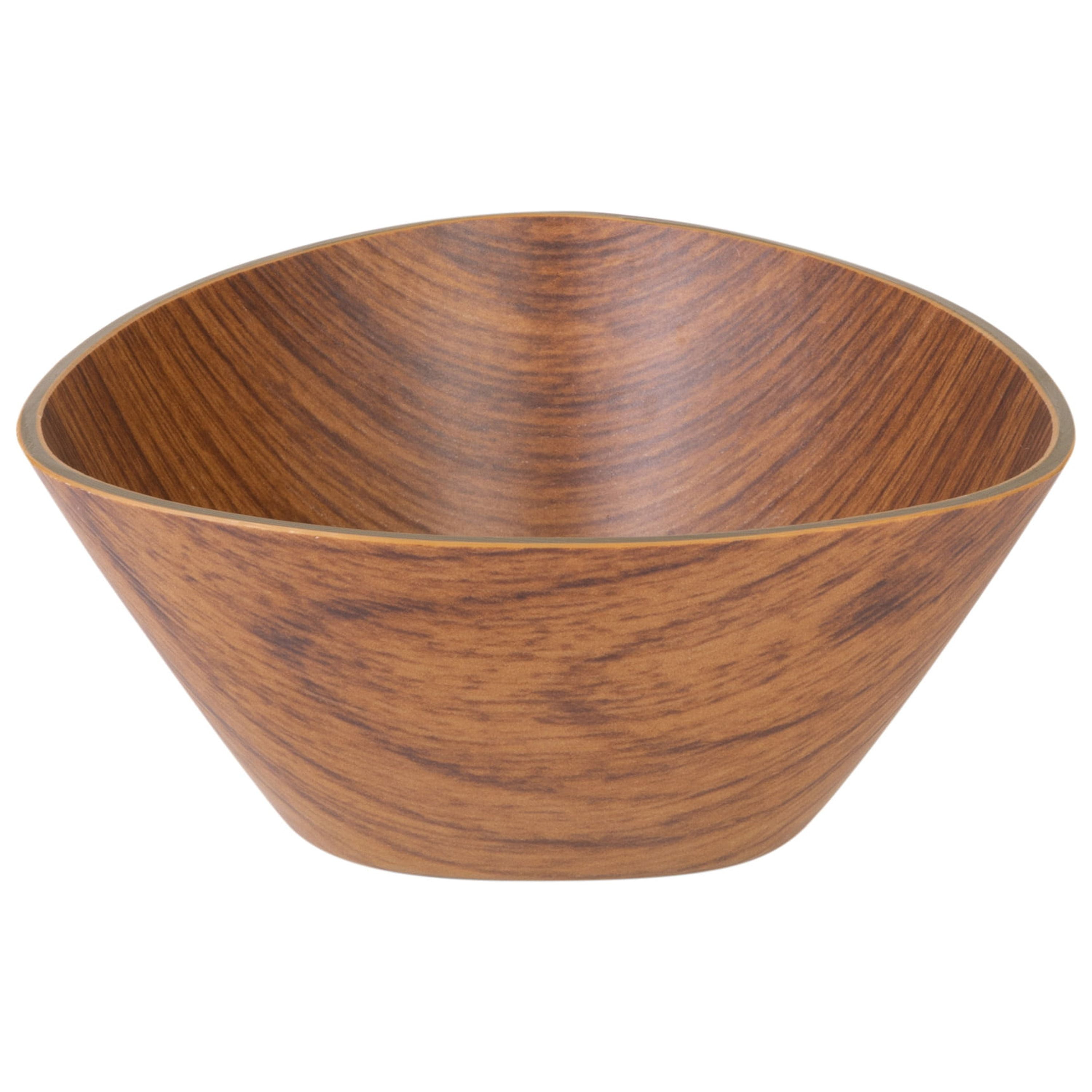 Luxe Party Mahogany Collection Small 5 inch Triangle Serving Bowl